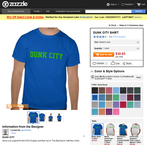 Florida Gulf Coast University T-Shirt
